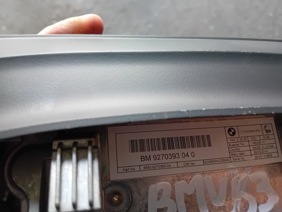 BMW F30 DISPLAY - 2 BMW F30-F31 2013 EKRAN/DISPLAY