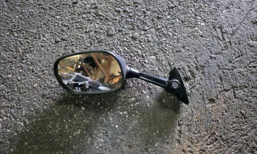 SUZUKI GSXR 600 2003 LEVO OGLEDALO